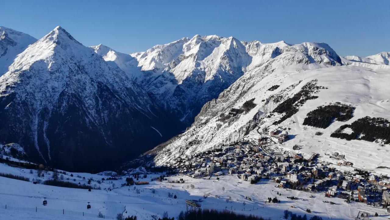 Апартаменти T2 Meuble Tourisme 3 Etoiles, Pied Des Pistes-Parking Prive Avec Balcon Et Superbe Vue Ле-дез-Альп Екстер'єр фото
